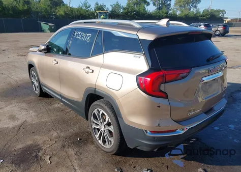 2018 GMC Terrain Slt from USA, damaged, VIN 3GKALVEX7JL349213